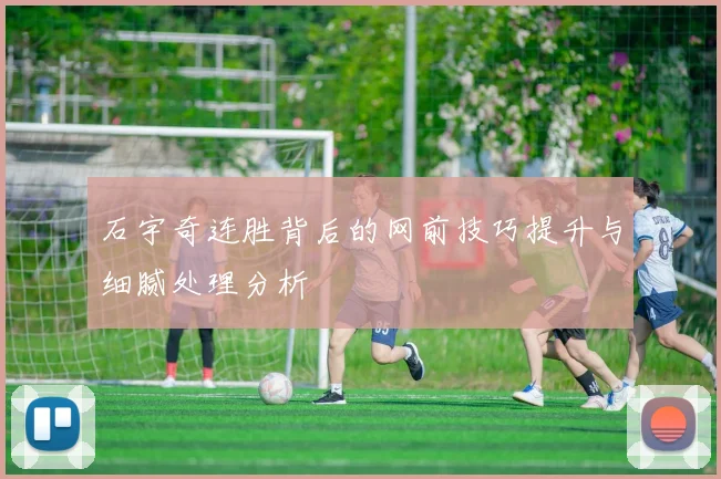石宇奇连胜背后的网前技巧提升与细腻处理分析